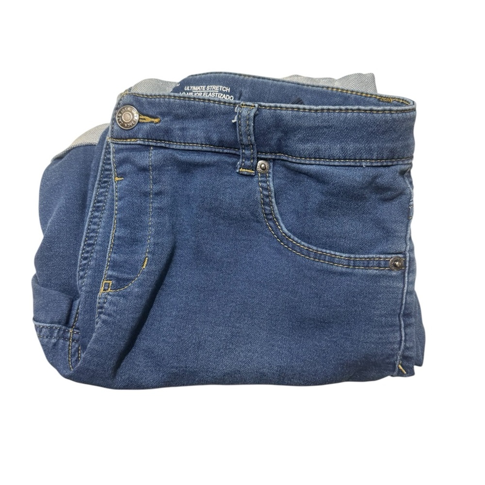 Cat & Jack Dark Blue Bermuda Jean Shorts Sz 14/16 EUC - Picture 3 of 4